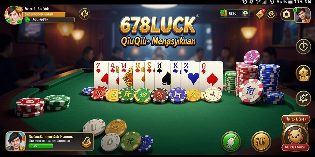 Tampilan gameplay QiuQiu di 678LUCK yang mengasyikkan.
