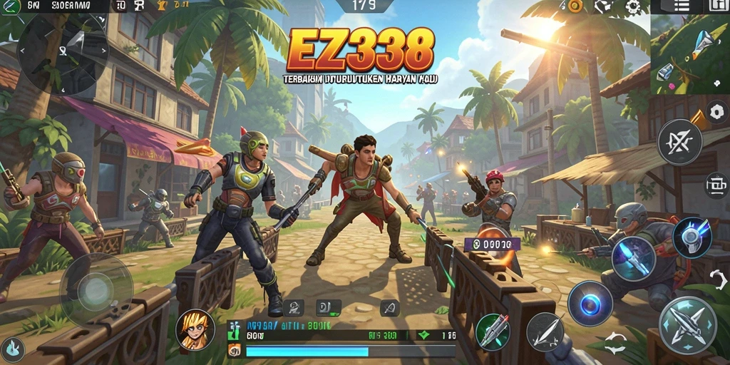Tampilan utama EZ338 menampilkan fungsi utility yang beragam dan menarik.