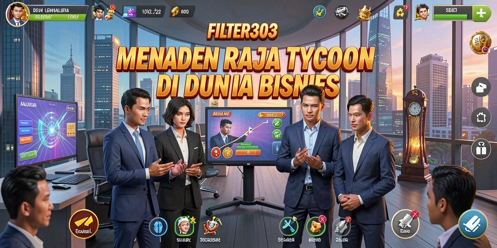 Tampilan gameplay FILTER303 yang menarik dan interaktif.