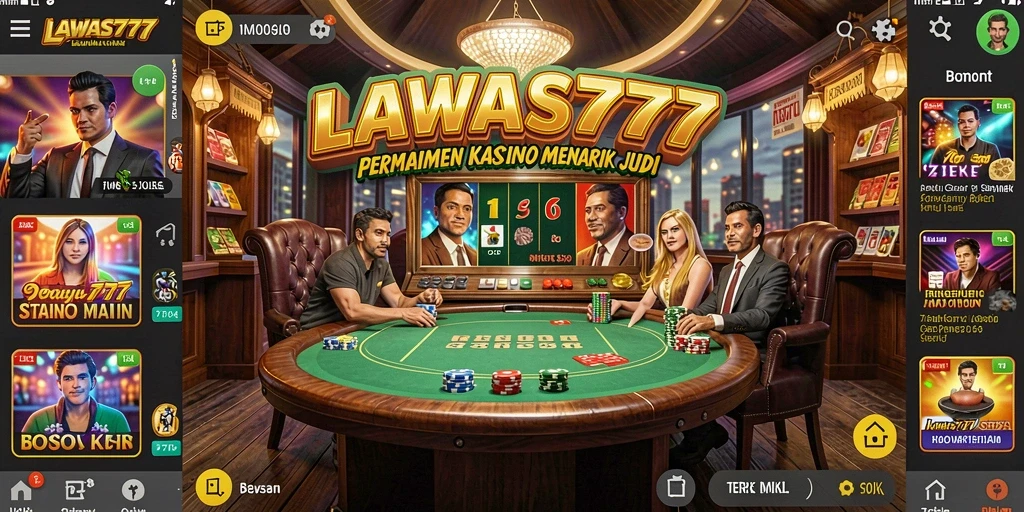 Tampilan menarik dari gameplay LAWAS777 yang menggoda para penggemar kasino.