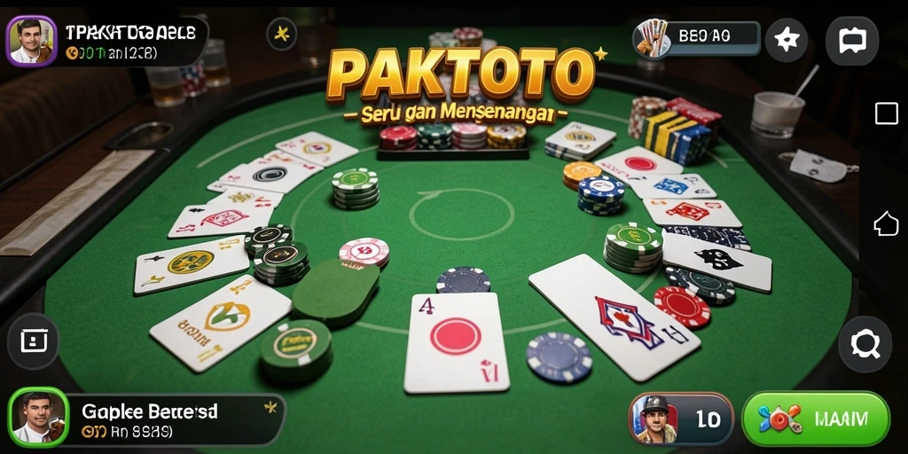 Tampilan gameplay PAKTOTO yang seru dan menarik.