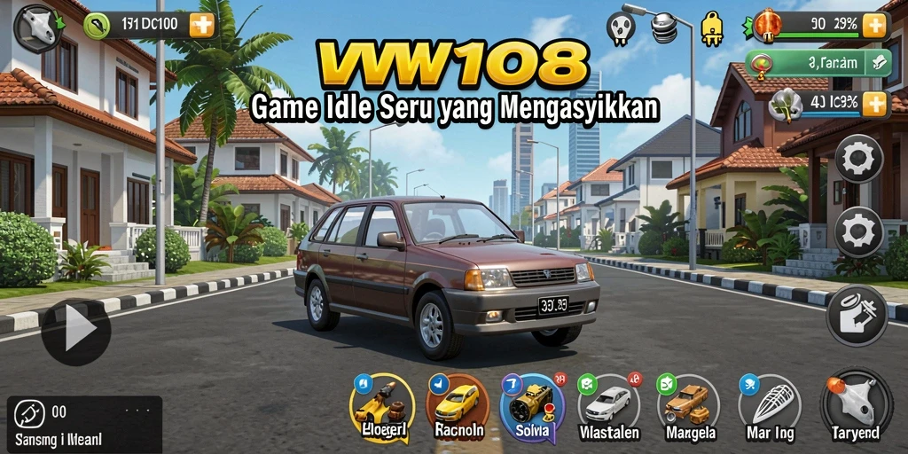 Menampilkan gameplay santai dan karakter yang beragam di VW108.